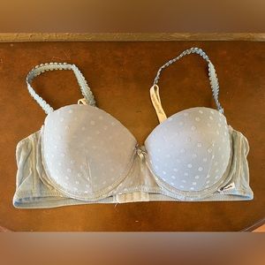 Blue Aeropostale convertible bra, size 36C